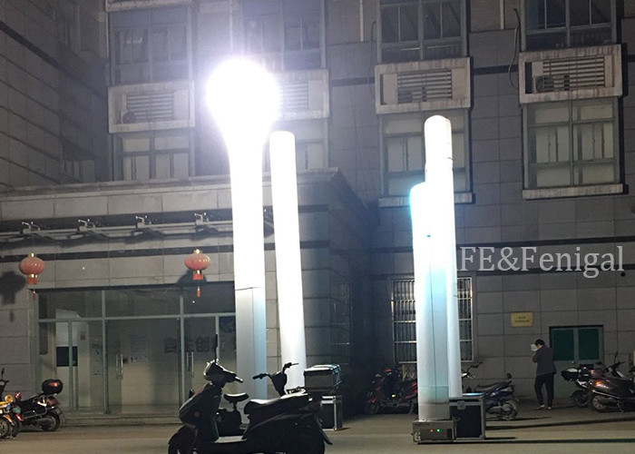 Alimentatore esterno opzionale 120V/50HZ HID 1000w Torre di illuminazione di emergenza gonfiabile a batteria