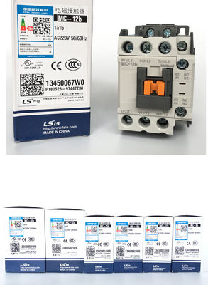 Tensione 24V 110V 230V 380V della bobina del contattore 3P 4P AC-3 AC-1 del motore a corrente alternata di LS Metasol MC
