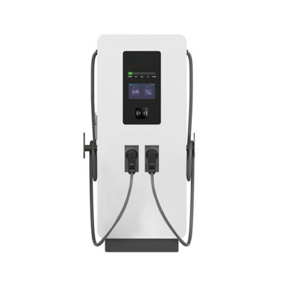 60 kW OCPP DC Fast Charger Station Display LCD CCS+CHADEMO+AC Certificato CE